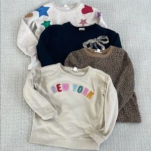 Crewcuts Kids Multicolor Graphic Sweatshirt Bundle